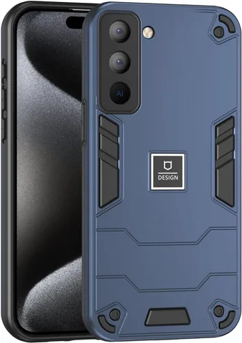 Miniatura 118 de Funda compatible con Huawei Y9 Prime (2019), compatible con Huawei Y9 Prime (2019) 4G STK-L21 2 en 1 [PC duro + TPU], funda de teléfono azul