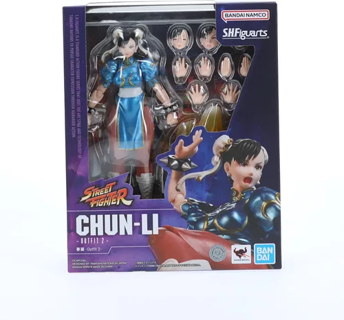 Miniatura 2 de TAMASHII NATIONS - Street Fighter - Chun-Li - Outfit 2 (Classic Outfit), Figura de acción de Bandai Spirits S.H.Figuarts