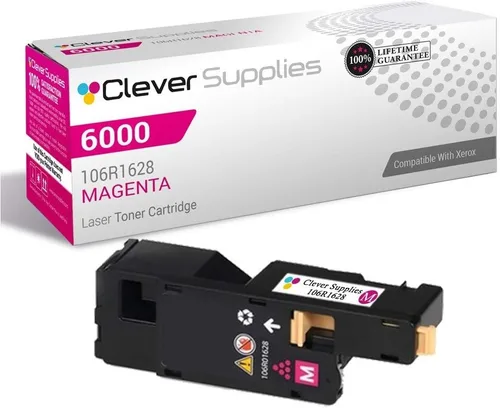 Miniatura 343 de CS compatible Xerox Phaser 6510/WorkCentre 6515 (106r03480) 2 cartuchos de tóner negro para Phaser 6510, WorkCentre 6515 2 negro