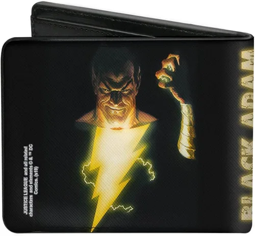 Miniatura 2 de Cartera plegable PU Justice Society America Issue 23 Alex Ross Negro Adam Cover