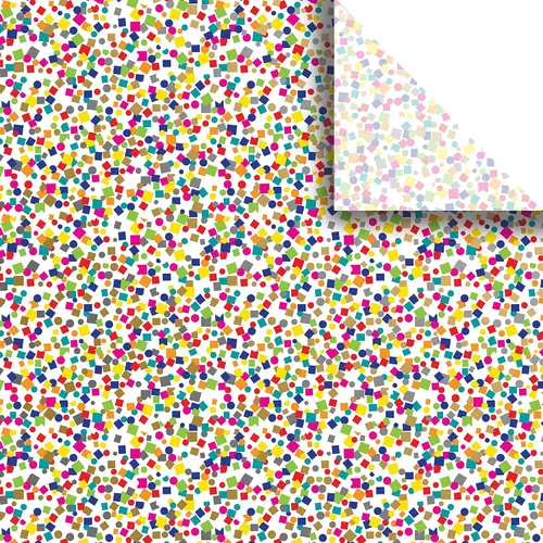 Miniatura 10 de Jillson Roberts Pañuelo de regalo impreso desplegado de 20 x 30 pulgadas, elefantes bebés (240 hojas)