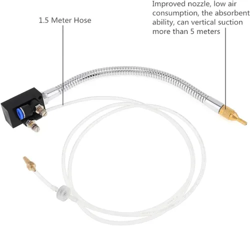 Miniatura 2 de YWY Sistema de lubricación de refrigerante de niebla Manguera de metal flexible Unidad de pulverización separador de aceite-agua para prensa