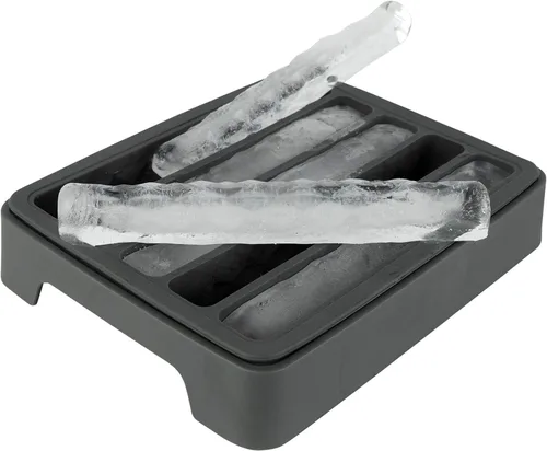 Miniatura 6 de Tovolo Bandeja de cubitos de hielo para botellas de agua crea 5 tubos congelados para botellas de plástico y reutilizables, botella de agua de fácil