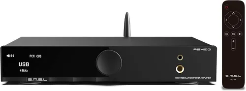 Miniatura 9 de S.M.S.L AS400 Amplificador de Potencia DAC Amplificador de Auriculares 165W x2 2.1 Canal MA5332MS MM Amplificador Phono Bluetooth 5.1 CS43131 MQA CD
