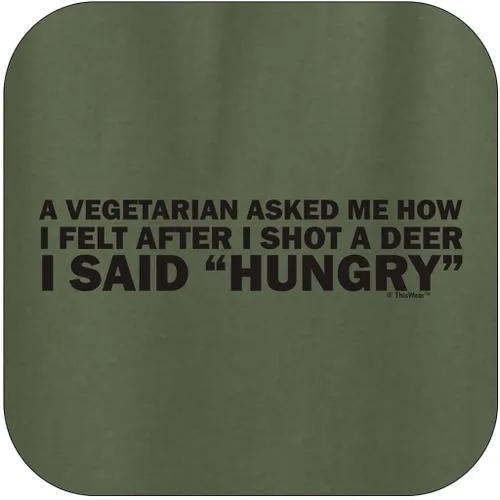 Miniatura 2 de Hunting Gift - Sudadera con capucha divertida con diseño de cazador de ciervos vegetarianos