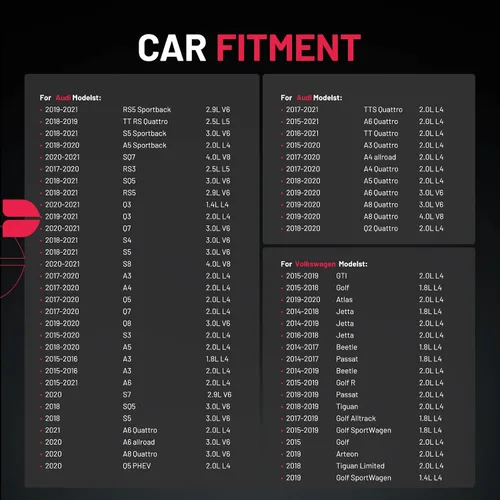 Miniatura 2 de BDFHYK Paquete de Bobina de Encendido UF716 Juego de 4 Compatible con Audi, Compatible con Volkswagen 1.4L 1.8L 2.0L 2.5L 2.9L 3.0L 4.0L L4 L5 V6 V8