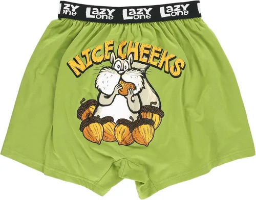 Miniatura 51 de Lazy One Divertidos boxers de animales, ropa interior humorística, novedosos pantalones cortos, regalos de broma para hombres