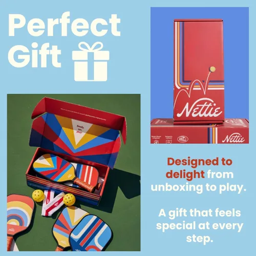 Miniatura 4 de Nettie Juego de palas de pickleball de 1/2/4, aprobadas por USAPA, de fibra de carbono, regalos de cumpleaños, día de San Valentín, para novia