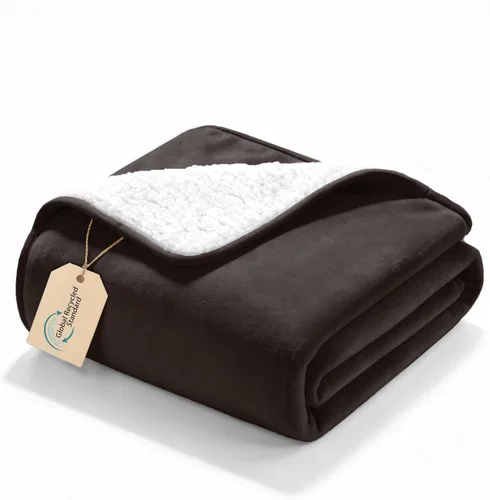 Miniatura 18 de gogobunny Manta de cama impermeable, manta reversible de forro polar Sherpa para perro, cachorro y gato, funda de muebles que protege la cama
