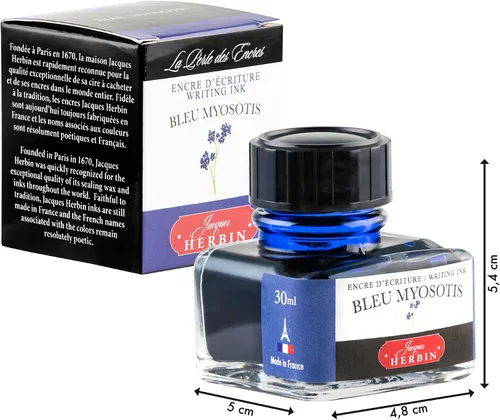 Miniatura 5 de Herbin Hb13015 - Tinta tradicional (para plumas estilográficas, bolígrafos de vidrio y bolígrafos falsos), 1.0 fl oz (1.0 fl oz), "Forgotten Grass