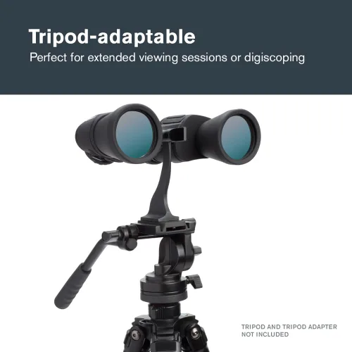 Miniatura 6 de Celestron - Prismáticos Cometron 7x50 para astronomía – Nivel de entrada para observación de estrellas y cometas – Lentes objetivas grandes de 50mm