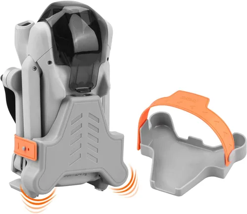 Miniatura 7 de HeiyRC Soporte de hélice Mini 3/Mini 3 Pro, protector de correa de protección estabilizador para DJI Mini 3 Series RC Drone Accesorios (gris)