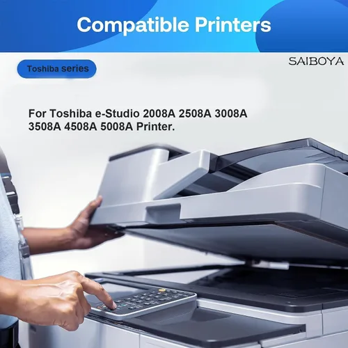 Miniatura 2 de T-3008U T3008U Cartucho de tóner negro de repuesto para Toshiba T3008U T-3008U Cartucho de tóner Uso para E-Studio 2008A 2508A 3008A 3008AG 3508A