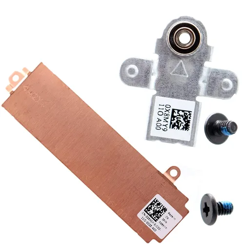 Deal4GO M.2 2280 - Disipador térmico SSD 26X1Y 026X1Y con soporte X8MY9 0X8MY9 para Dell G15 5510 5511 5515 5520 5521 5525