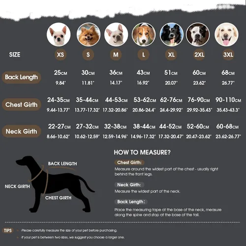 Miniatura 4 de ASENKU Chaqueta de invierno para perro, chaleco reversible a cuadros, abrigo impermeable para clima frío, perfecto para perros pequeños a grandes