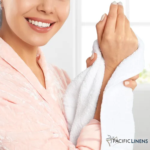 Miniatura 5 de Pacific Linens Toallas de baño, 100% algodón, 13 x 13 pulgadas, toalla facial para uso en baño y cocina, paños de lavado, paquete de 12