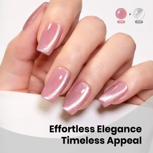 Miniatura 84 de Beetles - Esmalte de uñas de gel rosa claro, 0.5 fl oz, color rosa bebé, esmalte de gel que se absorbe con luz UV LED, arte de uñas de verano, salón