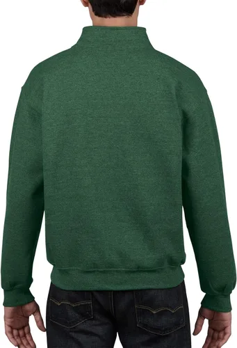 Miniatura 2 de Gildan Sudadera de forro polar con cuello cadete con cremallera de un cuarto, estilo G18800