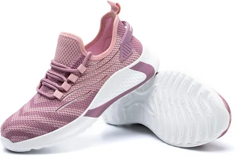 Miniatura 9 de MAIZUN Zapatos con punta de acero para mujer, ligeros, zapatos de trabajo de seguridad, indestructibles, antideslizantes, zapatos de punta compuesta