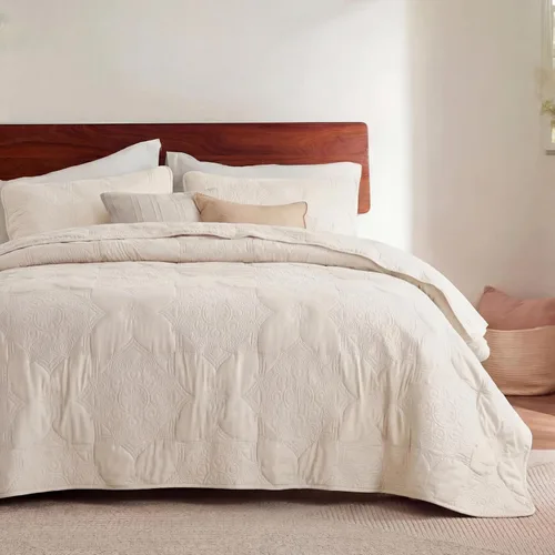 Miniatura 25 de Bedsure Colchas Bohemias Tamaño Queen - Colcha Queen Ultra Suave Ropa de Cama para Decoración de Dormitorio Bohemio, Edredón Ligero para Todas