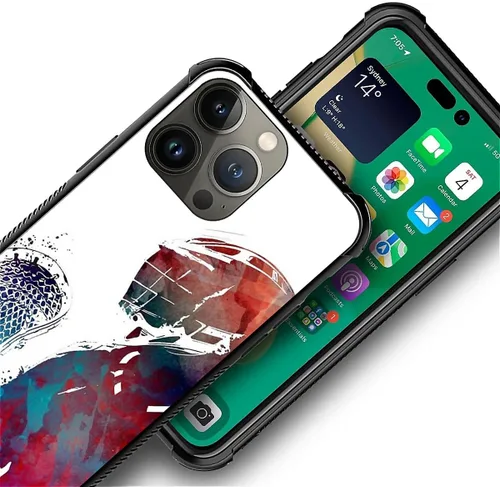 Miniatura 89 de Compatible con funda para iPhone 6 Plus/6s Plus,Bite Your Teeth Diseño de patrón asombroso, funda trasera dura de PC anti-arañazos y a prueba