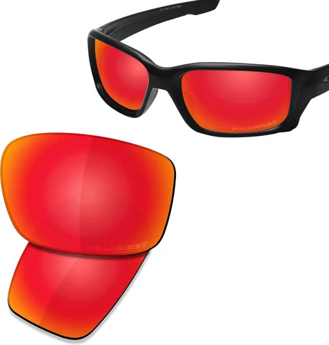 Miniatura 2 de SAUCER Lentes de repuesto prémium para gafas de sol Oakley Straightlink OO9331 Straightlink Low Bridge Fit OO9336