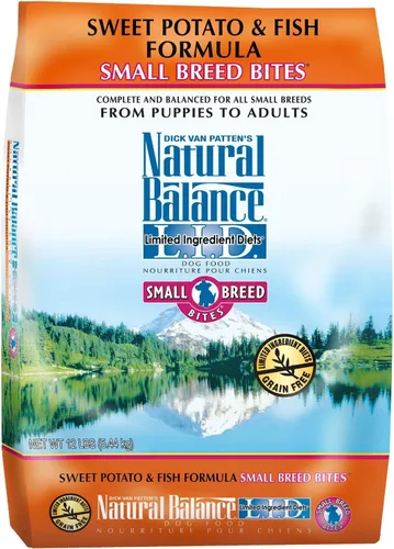 Miniatura 11 de Natural Balance Limited Ingredient - Alimento seco para perros adultos de raza pequeña, sin granos, receta de pollo y batata, 12 libras
