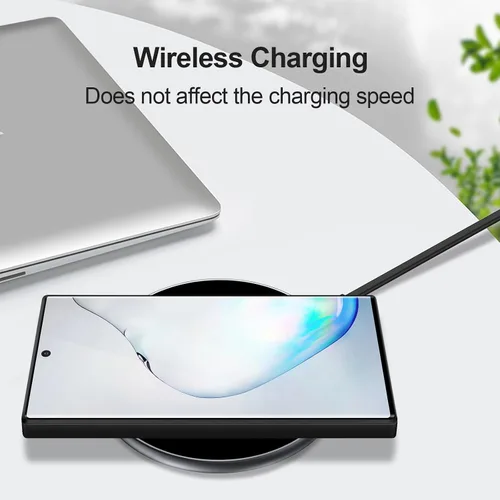Miniatura 7 de GiiYoon Funda de silicona compatible con Samsung Galaxy Note 10 Plus, funda de cuerpo completo sedosa y suave al tacto con protección de cámara