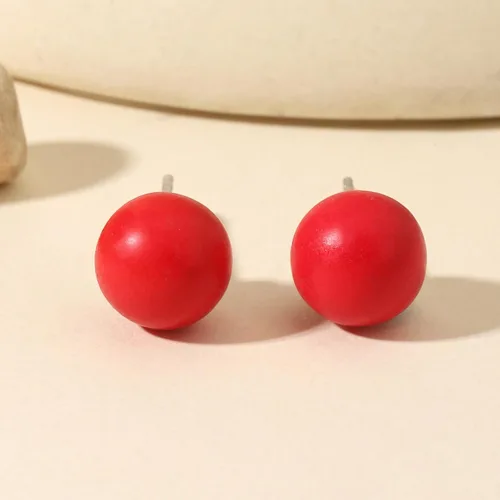 Miniatura 98 de Natural Stone Stud Earrings for Women 8mm Sterling Silver Genuine Gemstone Earrings Handmade Sterling Silver Crystal Stud Earrings for Women
