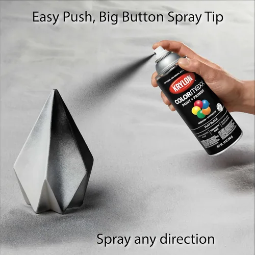 Miniatura 6 de Krylon K05575007 COLORmaxx Pintura en aerosol y base para uso en interiores y exteriores, color pistacho satinado 12 oz