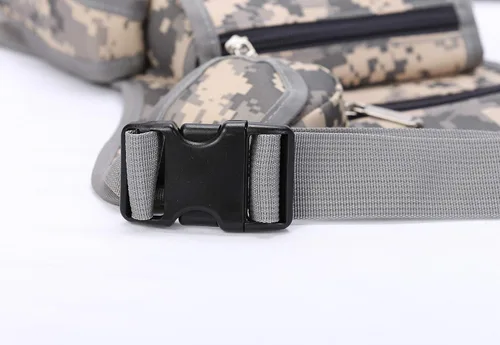 Miniatura 19 de SEALINF Riñonera de lona Riñonera Racing Drop Leg Bag Motocicleta Bolsa al aire libre