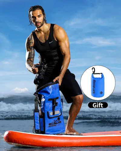 Miniatura 3 de Mochila Bolsa Seca IDRYBAG Azul