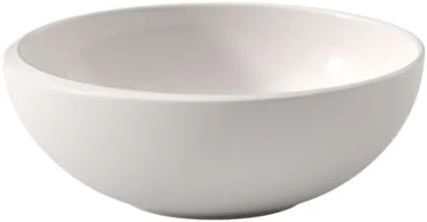 Miniatura 7 de Villeroy & Boch NewMoon Modern Bowl para cereales, sopas, ensaladas o postres hecho de porcelana de primera calidad, apto para lavavajillas, blanco