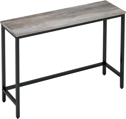 Miniatura 11 de Timberer Mesa de consola de 39.4 pulgadas, mesa de entrada de pasillo, mesa de sofá detrás del sofá, para sala de estar, entrada, fácil montaje
