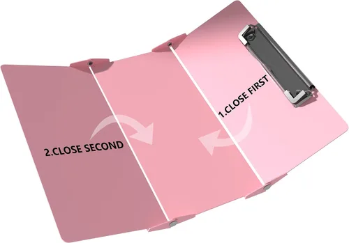 Miniatura 2 de Portapapeles de enfermería Edición de enfermería – 3 capas de aluminio plegable para enfermería Portapapeles de enfermería Esenciales