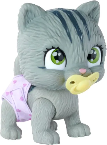 Simba Pamper Petz - Gato para niños de 3 años en adelante, función de beber y mojar, juguete de conejo para jugar con sorpresa y pata mágica