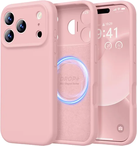 Miniatura 269 de LOVE 3000 Compatible con Funda para iPhone 15, [Cámara de Cobertura Completa de Silicona Suave] [Protección contra Caídas de 8 pies], Forro de Negro