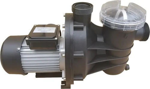 Miniatura 5 de FibroPool ABG033 Bomba de piscina sobre el suelo de 0.33 HP - 2700 GPH, 120V - Colador de tapa transparente, adaptadores de manguera y cinta de PTFE