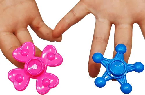 Miniatura 5 de Fidget Spinners a Granel - Juguetes Mini Fidget Spinner para Niños, Adolescentes y Adultos, Recuerdos de Fiesta de Cumpleaños, Regalos de Retorno