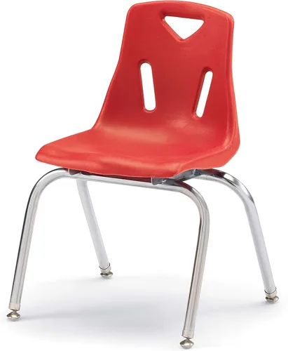 Miniatura 25 de Berries silla apilable con patas cromadas
