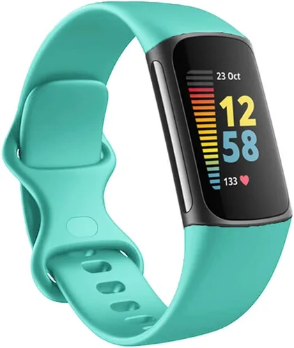 Miniatura 9 de Bandas de repuesto compatibles con Fitbit Charge 5/Fitbit Charge 6 bandas para mujeres y hombres, pulseras deportivas de silicona para mujeres