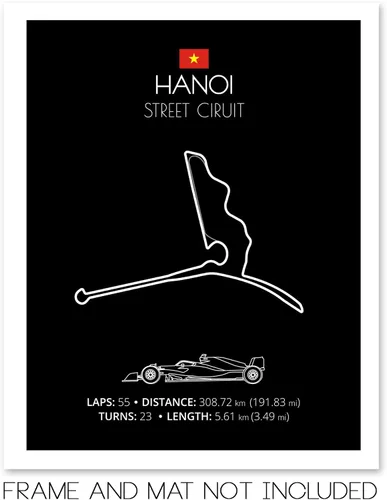 Miniatura 48 de Custom Car Posters Póster hecho a mano compatible con Autodromo Enzo e Dino Ferrari (Imola, Italia), póster de pista de carreras diseñado