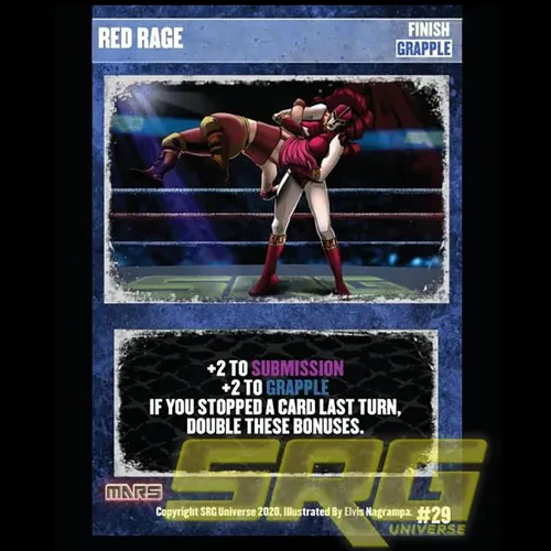 Miniatura 4 de GTS Distribution Supershow Cosmic Crusader: Mars - Juego de cartas y dados de lucha libre. Baraja de estructura SRG. Edades 12+, 2-6 jugadores