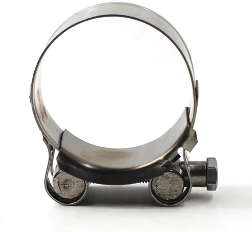 Miniatura 4 de Abrazadera de perno en T de 0.669-0.748 in Abrazadera de tubo de acero inoxidable 304 Abrazadera de manguera de servicio pesado (paquete de 6)
