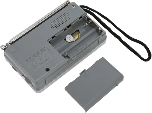 Miniatura 8 de Radio portátil, radio de bolsillo AM FM, funciona con pilas, altavoz premium, conector para auriculares, adecuado para regalos, ancianos, familia