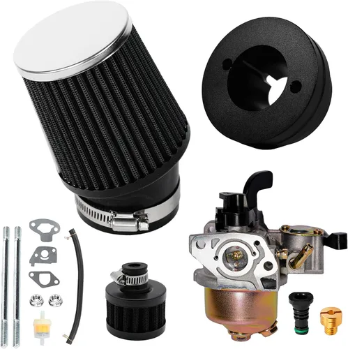 JMCHstore Kit adaptador de filtro de aire de carburador para Monster Mega Moto MMB80 MMB105, Coleman B100 RB100 105cc, Motovox MBX10 Baja DB30 97cc