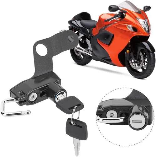 Miniatura 5 de Fydun Gancho de montaje para casco de motocicleta, aleación de aluminio, antirrobo, kit de modificación de motocicleta 1300R / 2008 en adelante