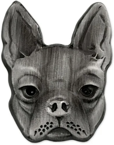 Miniatura 4 de PinMart Pin de solapa plateado para amantes de los perros de raza de perro