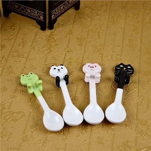 Miniatura 5 de Arawat Linda taza de café de rana con cuchara, diseño de ranas impresas, regalo de 14.2 fl oz, taza de café de cerámica kawaii, tazas divertidas