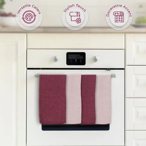 Miniatura 2 de Ossano Lindas toallas de cocina, paquete de 4, (20 x 30 pulgadas), elegantes y bonitas, versátiles como, bonitas toallas de mano, toalla de cocina